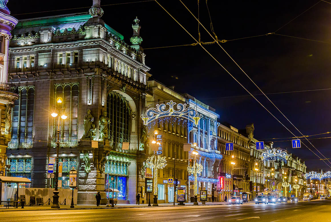 Санкт-Петербург Елисеевский магазин на Невском проспекте